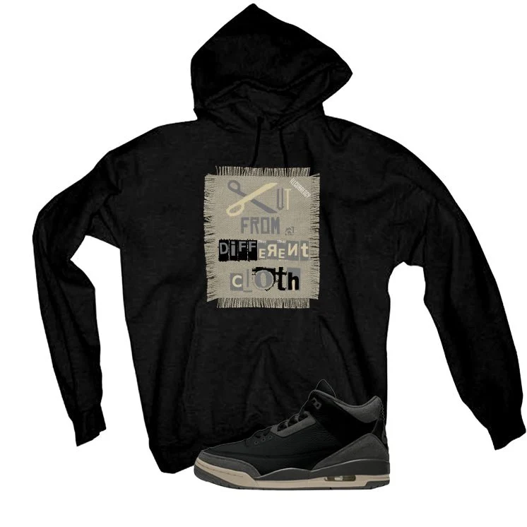 A Ma Maniere x Air Jordan 3 Black Black T-Shirt (Cut from a different cloth)| illcurrency - Image 3