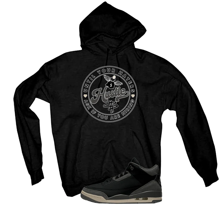 A Ma Maniere x Air Jordan 3 Black Black T-Shirt (Haters Catch Up)| illcurrency - Image 3