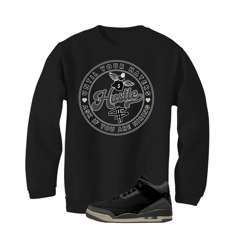 A Ma Maniere x Air Jordan 3 Black Black T-Shirt (Haters Catch Up)| illcurrency - Image 4