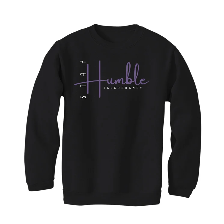 A Ma Maniere x Air Jordan 4 SP "Violet Ore" Black T-Shirt (Stay Humble) - Image 4