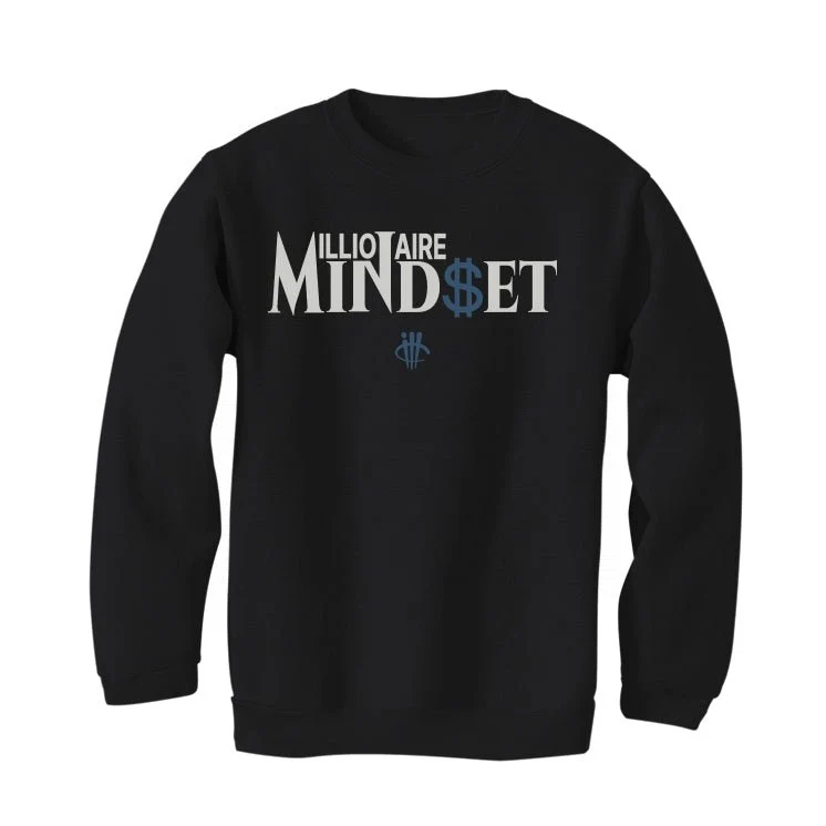 A Ma Maniere x Air Jordan 5 “Dawn” | illcurrency Black T-Shirt (Millionaire Mindset) - Image 4