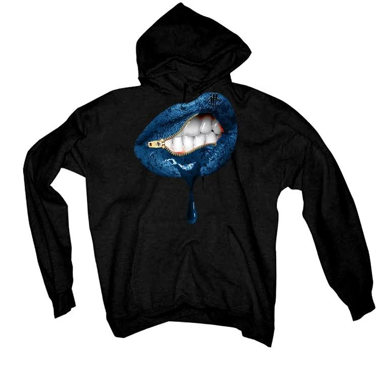 Adidas Yeezy Boost 350 V2 “Dazzling Blue” Black T-Shirt (LIPS UNSEALED) - Image 3
