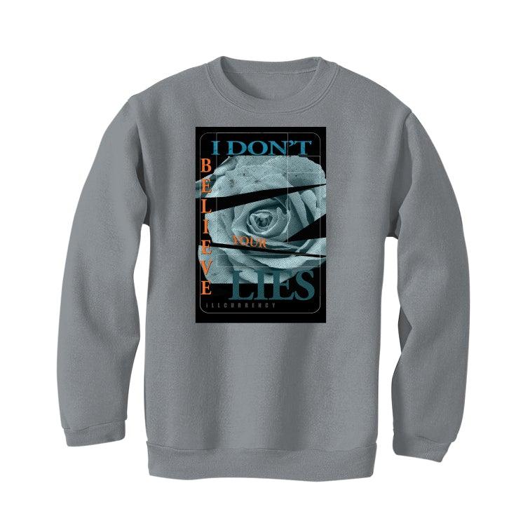 adidas Yeezy Boost 700 “Wash Orange” Grey T-Shirt (I DON'T BELIEVE YOUR LIES) - Image 3