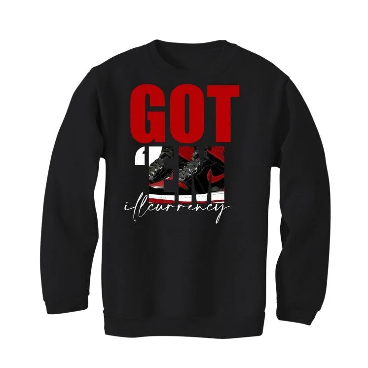 Air Jordan 1 “Bred Patent” Black T-Shirt (Got Em) - Image 4