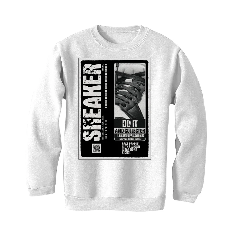 Air Jordan 1 High 85 Black White - White T-Shirt (SNEAKERS COLLECTOR) - Image 4