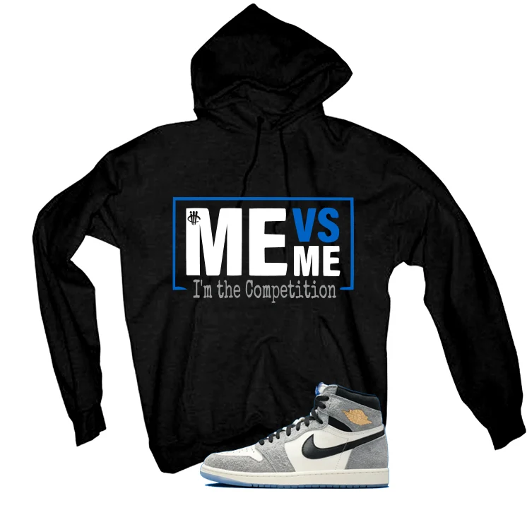 Air Jordan 1 High OG All-Star Matching T-Shirt, Sweatshirts & Hoodies Black T-Shirt (Me Vs ME)| illcurrency - Image 3