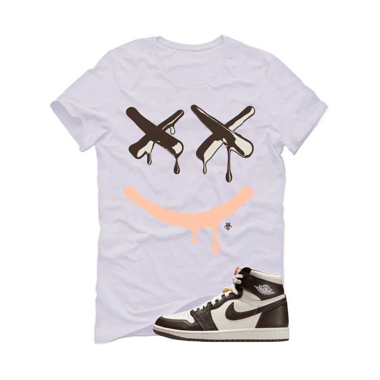 Air Jordan 1 High OG Baroque Brown White T-Shirt (Happy Drip)| illcurrency - Image 2
