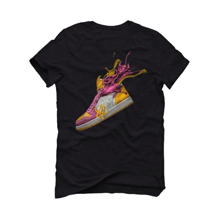 Air Jordan 1 High OG “Brotherhood” Black T-Shirt (SPLASH 1 BROTHERHOOD) - Image 2