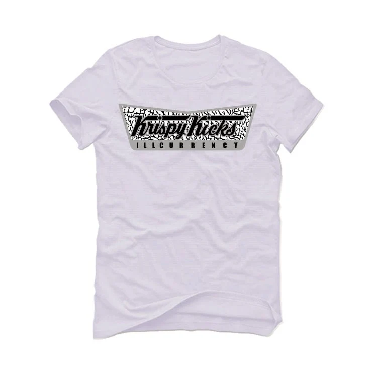 Air Jordan 1 High OG “Elephant” | illcurrency White T-Shirt (Krispy Kicks) - Image 2