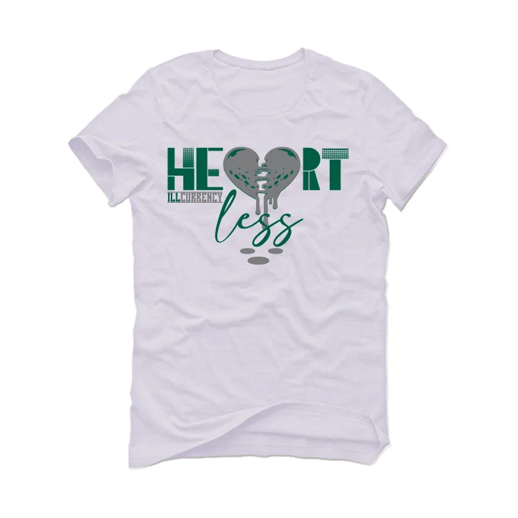 Air Jordan 1 High OG “Gorge Green” White T-Shirt (Heartless) - Image 2