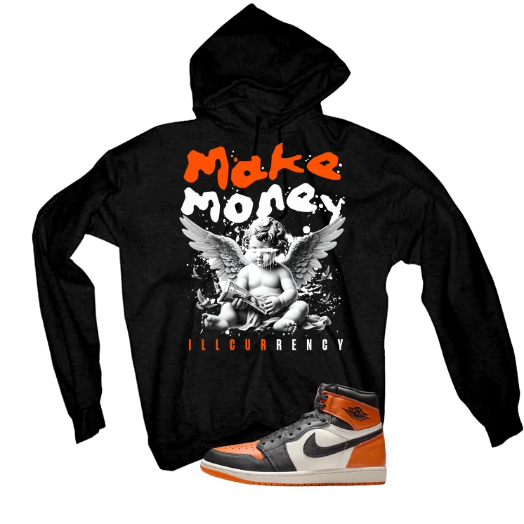 Air Jordan 1 High OG Shattered Backboard Black T-Shirt (Make Money)| illcurrency - Image 3