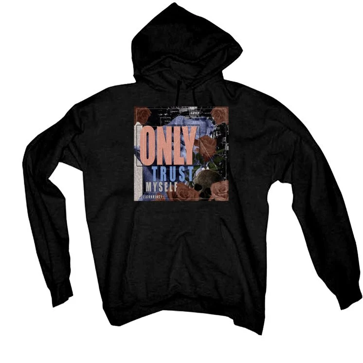 Air Jordan 1 High OG “Skyline” | illcurrency Black T-Shirt (ONLY TRUST MYSELF) - Image 3