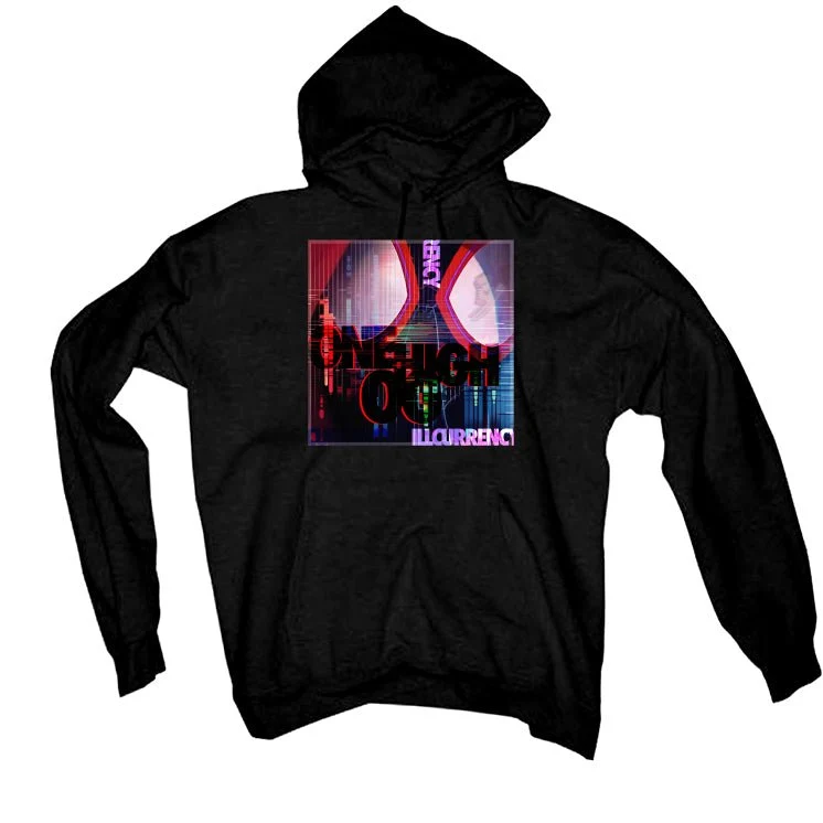 Air Jordan 1 High OG “Spider-Man: Across the Spider-Verse” | ILLCURRENCY Black T-Shirt (ONE OG VERSE) - Image 3