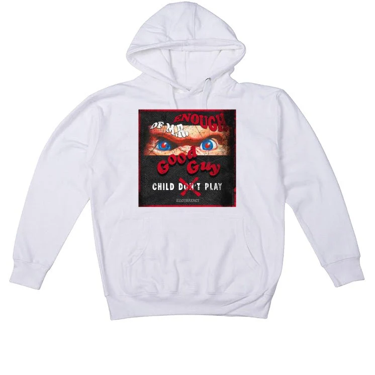 Air Jordan 1 High OG “Spider-Man: Across the Spider-Verse” | ILLCURRENCY White T-Shirt (ENOUGH OF MR GOOD GUY) - Image 3