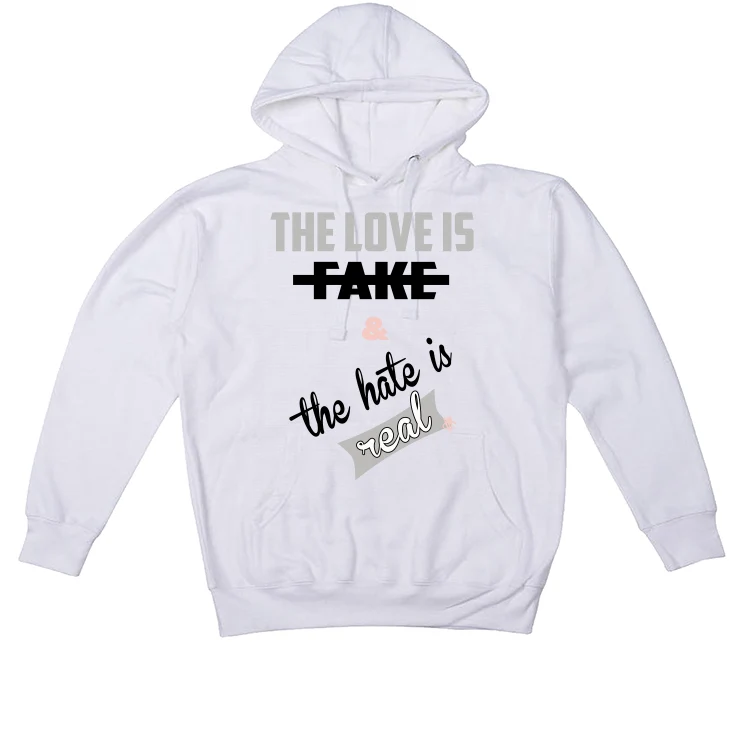 Air Jordan 1 High OG “Stage Haze” White T-Shirt (Love is Fake) - Image 3