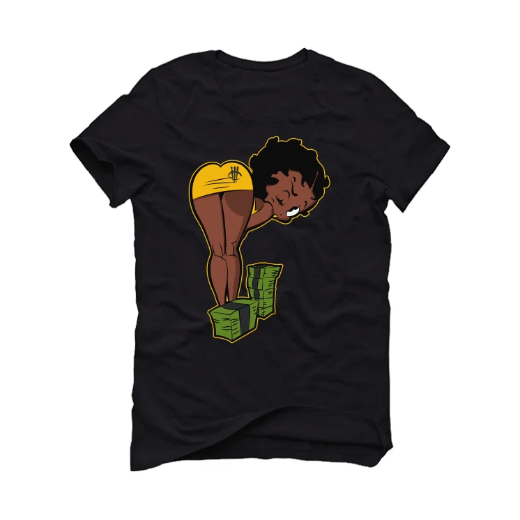 Air Jordan 1 High OG “Taxi” Black T-Shirt (BOO) - Image 2
