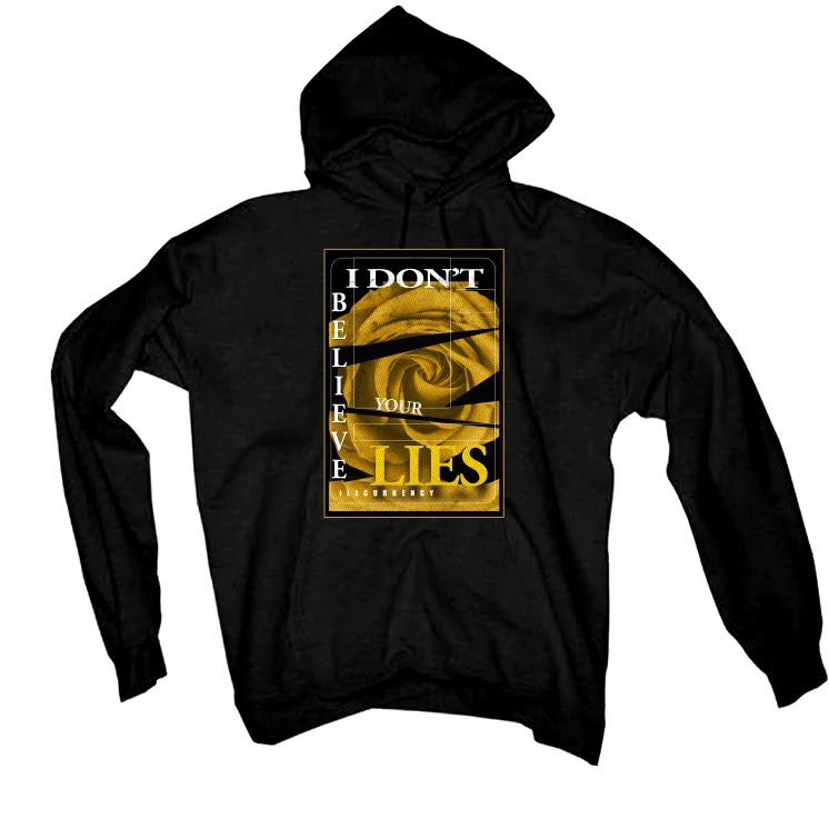 Air Jordan 1 High OG “Taxi” Black T-Shirt (I DON'T BELIEVE YOUR LIES) - Image 3