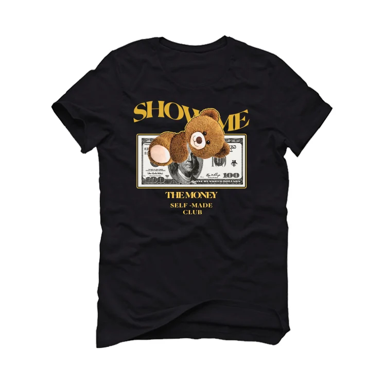 Air Jordan 1 High OG “Taxi” Black T-Shirt (SHOW ME) - Image 2