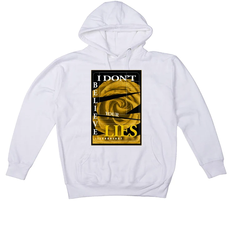 Air Jordan 1 High OG “Taxi” White T-Shirt (I DON'T BELIEVE YOUR LIES) - Image 3
