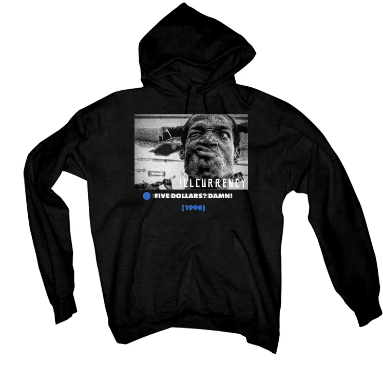 Air Jordan 1 High OG “True Blue” Black T-Shirt (5 DOLLA) - Image 3