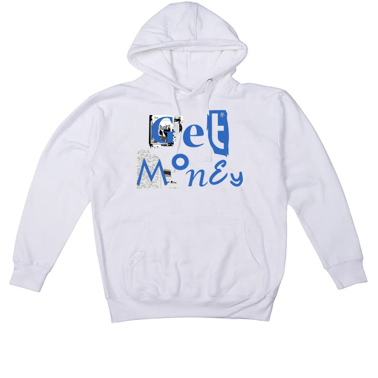 Air Jordan 1 High OG “True Blue” White T-Shirt (GET MONEY) - Image 3
