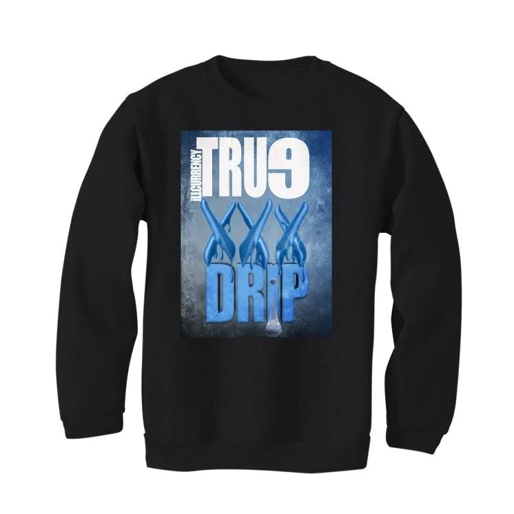 Air Jordan 1 high OG “University Blue” 2021 Black T-Shirt (true drip) - Image 4