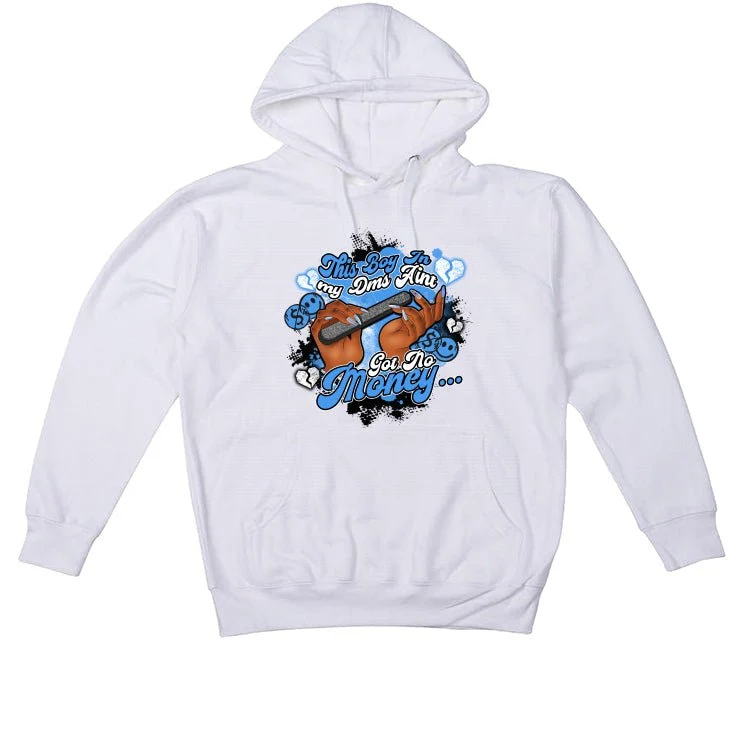 AIR JORDAN 1 HIGH OG “UNIVERSITY BLUE”| ILLCURRENCY White T-Shirt (said i'm pretty) - Image 3