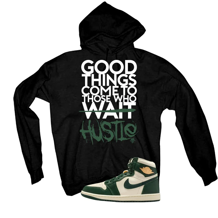 Air Jordan 1 High OG WMNS Fir Matching T-Shirt, Sweatshirts & Hoodies Black T-Shirt (Good Things)| illcurrency - Image 3