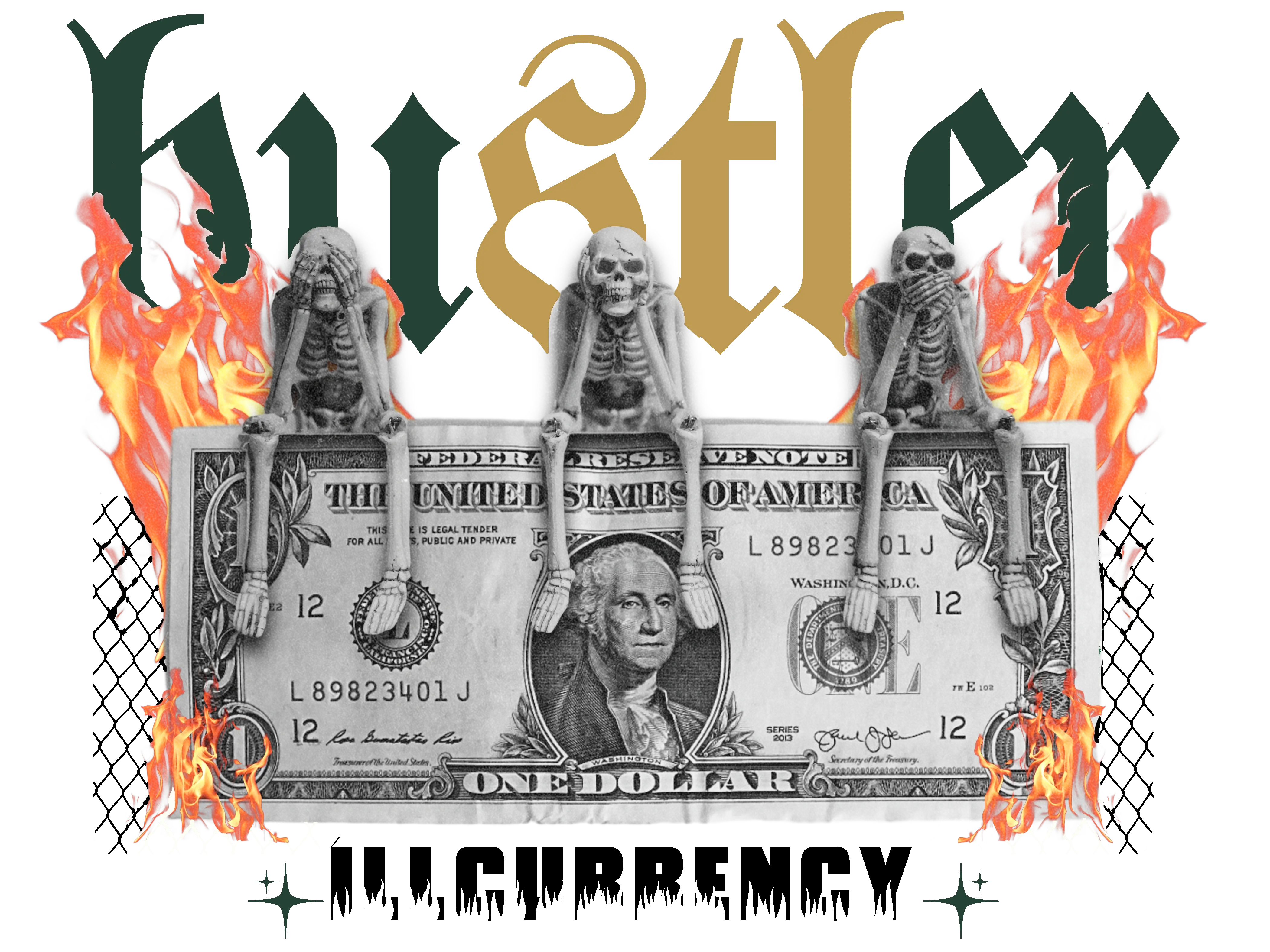 Air Jordan 1 High OG WMNS Fir Matching T-Shirt, Sweatshirts & Hoodies White T-Shirt (See No Evil Hustler)| illcurrency