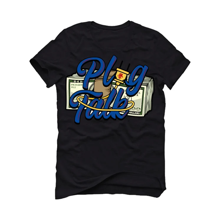 Air Jordan 1 High OG WMNS “Reverse Laney” Black T-Shirt (Plug Talk) - Image 2