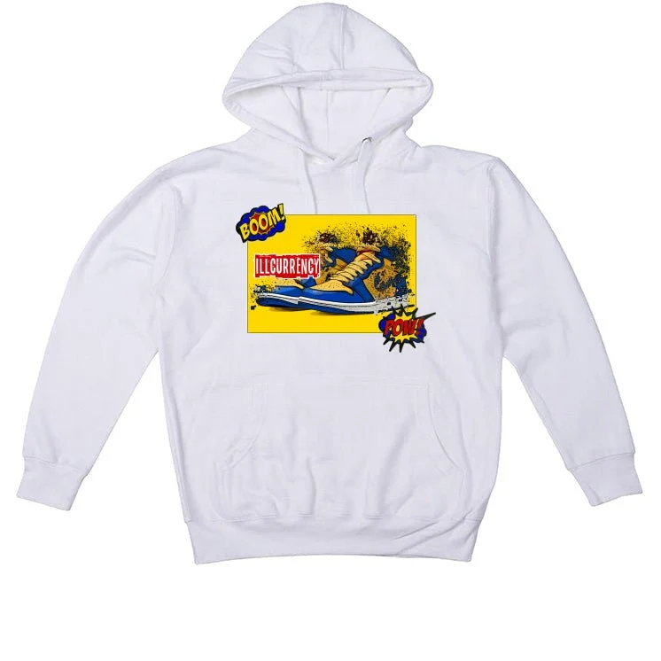 Air Jordan 1 High OG Reverse Laney (WMNS) - White T-Shirt (Shattered Laney's) - Image 3