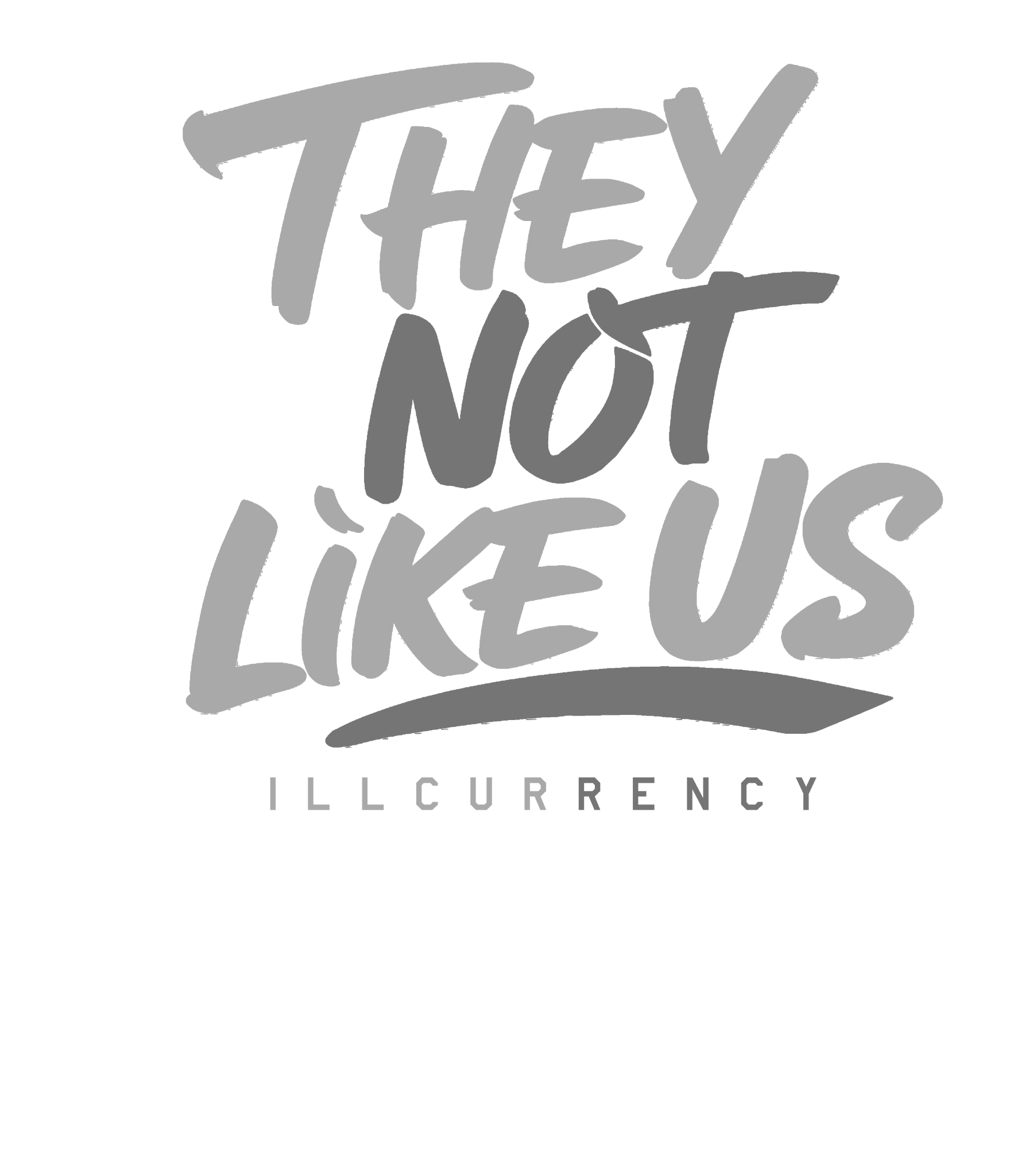 Air Jordan 1 High OG WMNS Satin Shadow Black T-Shirt (They not like us)| illcurrency