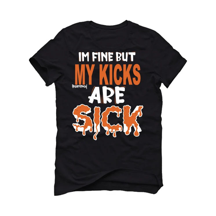Air Jordan 1 High OG WMNS “Starfish” Black T-Shirt (Kicks Are Sick) - Image 2