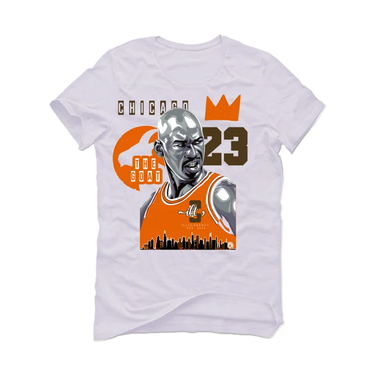 Air Jordan 1 High OG WMNS “Starfish” White T-Shirt (The Goat) - Image 2