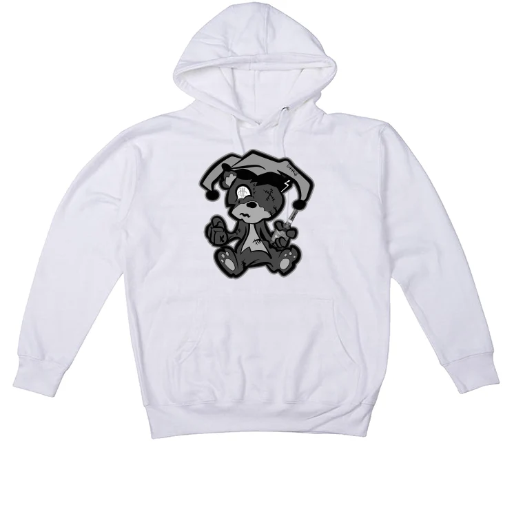 Air Jordan 1 KO Greyscale White T-Shirt (TEDDY) - Image 3