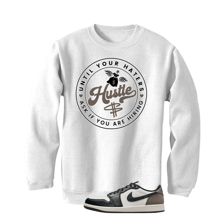 Air Jordan 1 Low OG Mocha White T-Shirt (Haters Catch Up)| illcurrency - Image 4