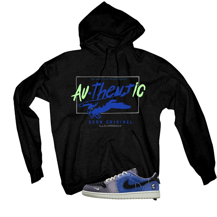 Air Jordan 1 Low OG Voodoo Alternate Matching T-Shirt, Sweatshirts & Hoodies Black T-Shirt (Authentic)| illcurrency - Image 3