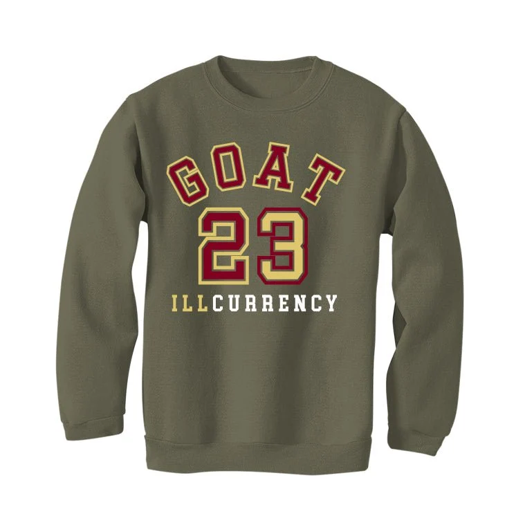Air Jordan 1 Low OG "Year of the Dragon"  | illcurrency Military Green T-Shirt (GOAT 23) - Image 4
