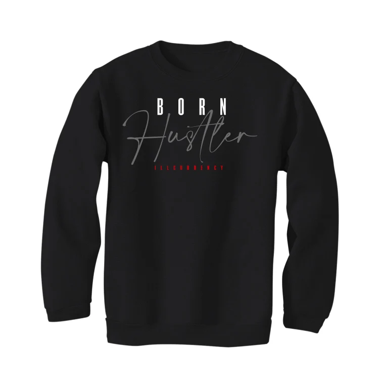 Air Jordan 1 Rebellionaire Black T-Shirt (Born Hustler) - Image 4