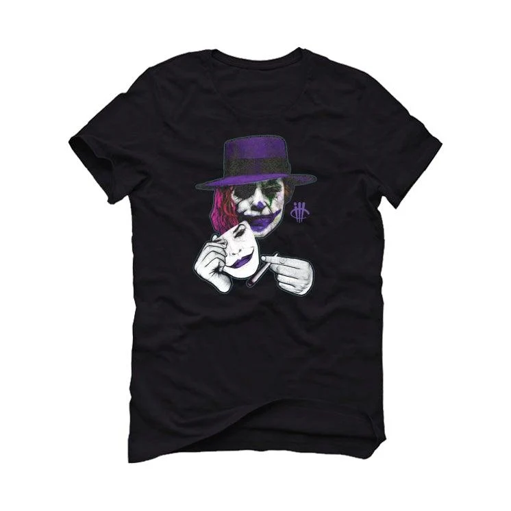 Air Jordan 1 Retro High OG “Court Purple” 2021 Black T-Shirt (M.R. J's) - Image 2