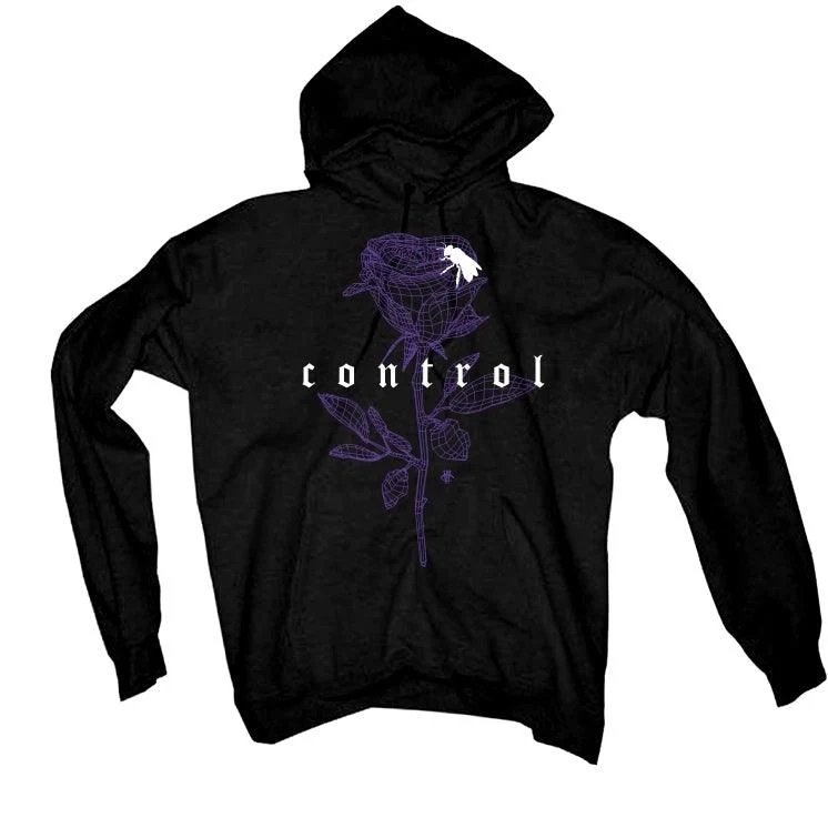 Air Jordan 1 Retro High OG “Court Purple” Black T-Shirt (Control) - Image 3