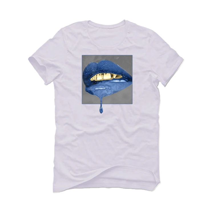 Air Jordan 1 Retro High OG “Denim” White T-Shirt (LIPSTICK) - Image 2