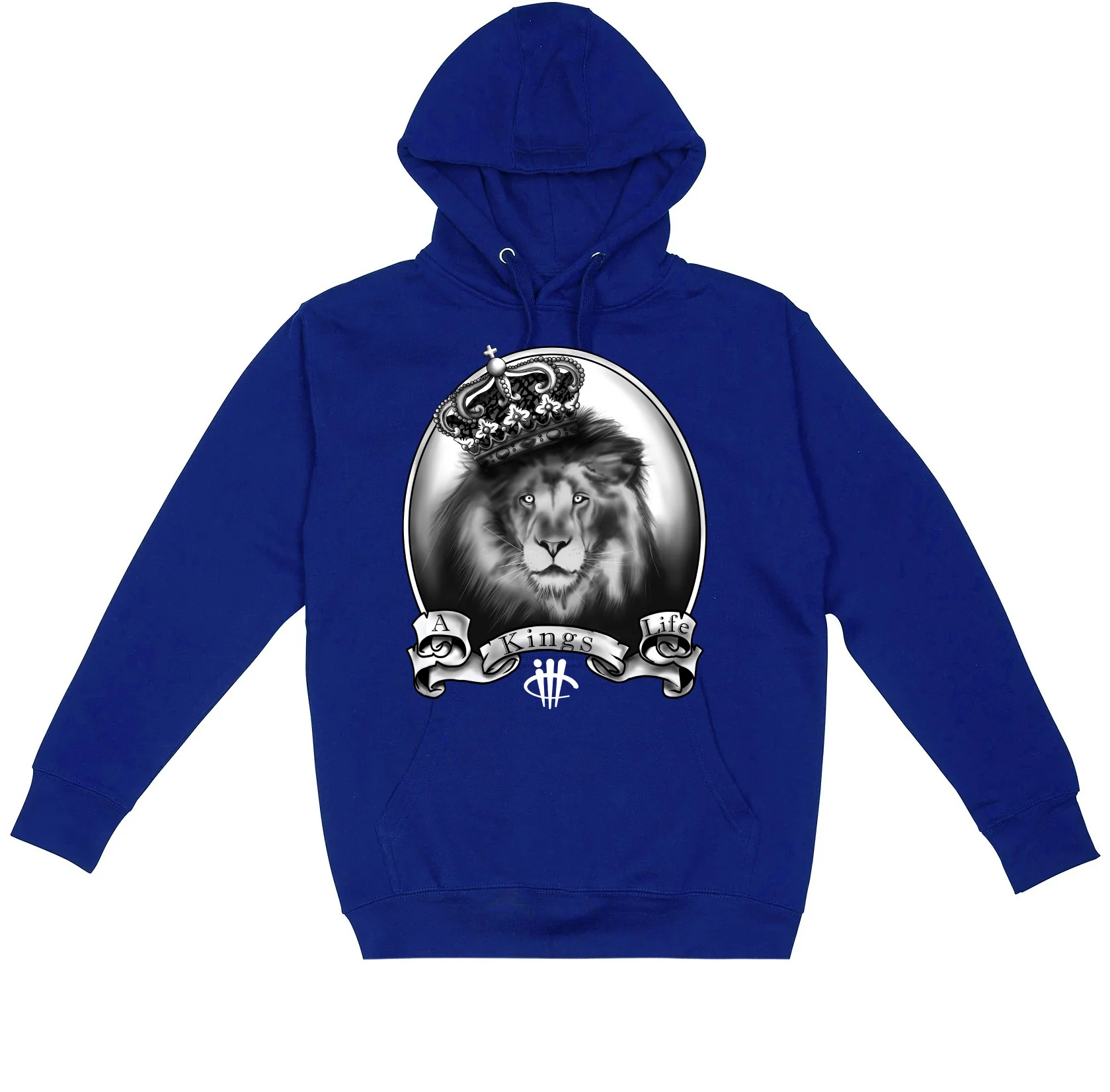 Air Jordan 1 Royal Reimagined | Illcurrency Royal Blue T-Shirt (King's Life) - Image 3
