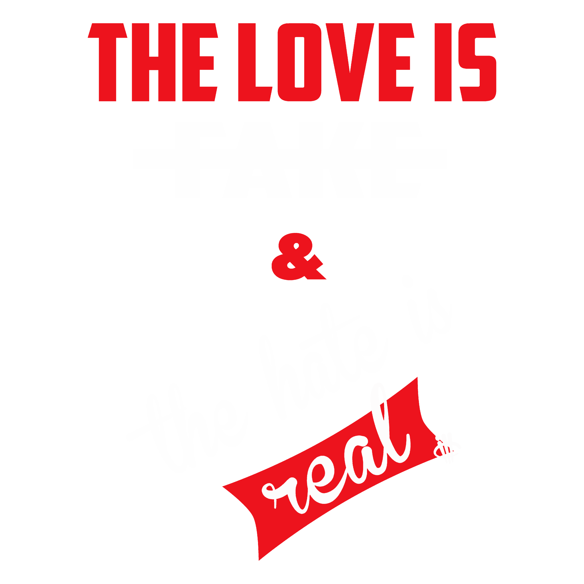 Air Jordan 1 Satin Bred Black T-shirt (Love is Fake)