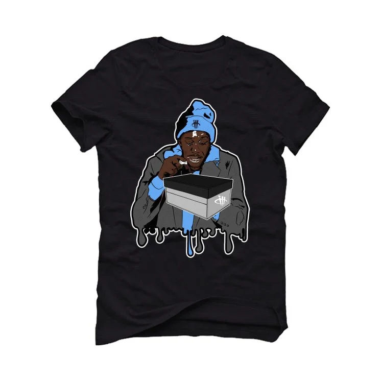 Air Jordan 1 "UNC Toe" | illcurrency Black T-Shirt (UNCENSORED) - Image 2