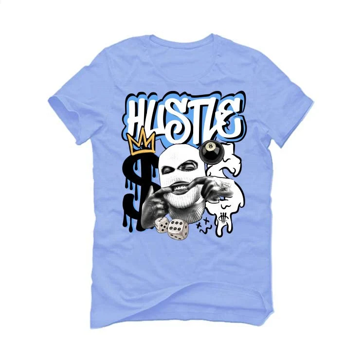 Air Jordan 1 "UNC Toe" - Carolina Blue T-Shirt (GRIND HUSTLE) - Image 2