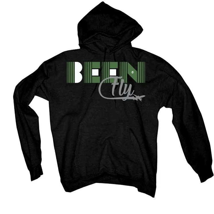 AIR JORDAN 1 ZOOM ZEN GREEN Black T-Shirt (Been FLy) - Image 3