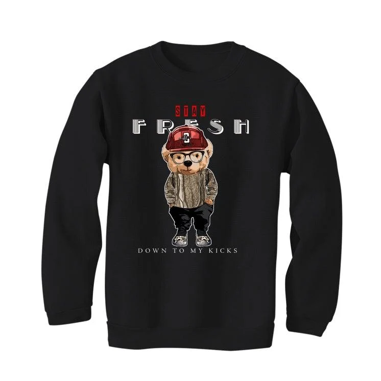 Air Jordan 11 “Animal Instinct” Black T-Shirt (Stay Fresh down to my kicks) - Image 4