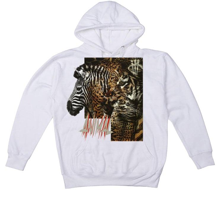 Air Jordan 11 “Animal Instinct” White T-Shirt (ANIMAL) - Image 3