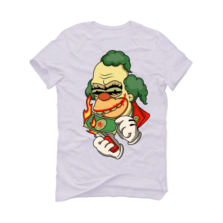 Air Jordan 11 “Cherry” White T-Shirt (Krusty Joker) - Image 2